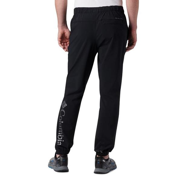 Columbia Lodge Trail Pants Black For Men's NZ42105 New Zealand